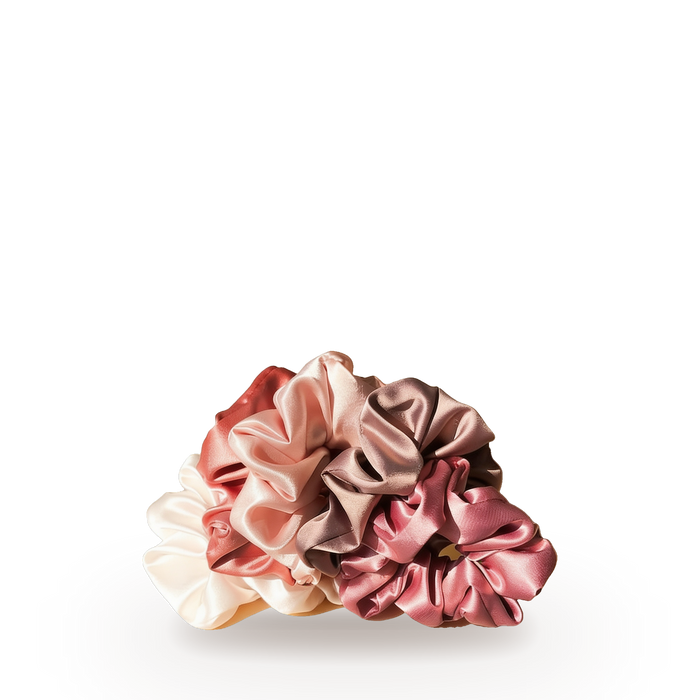 Silk Scrunchie Set
