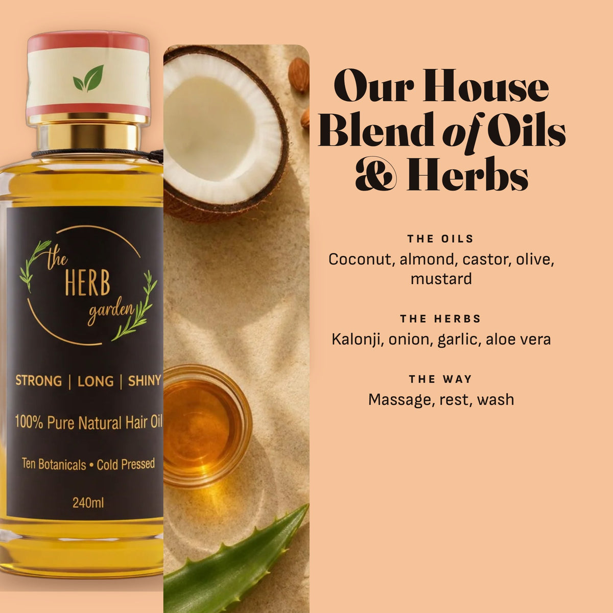 Our house blend of oils and herbs