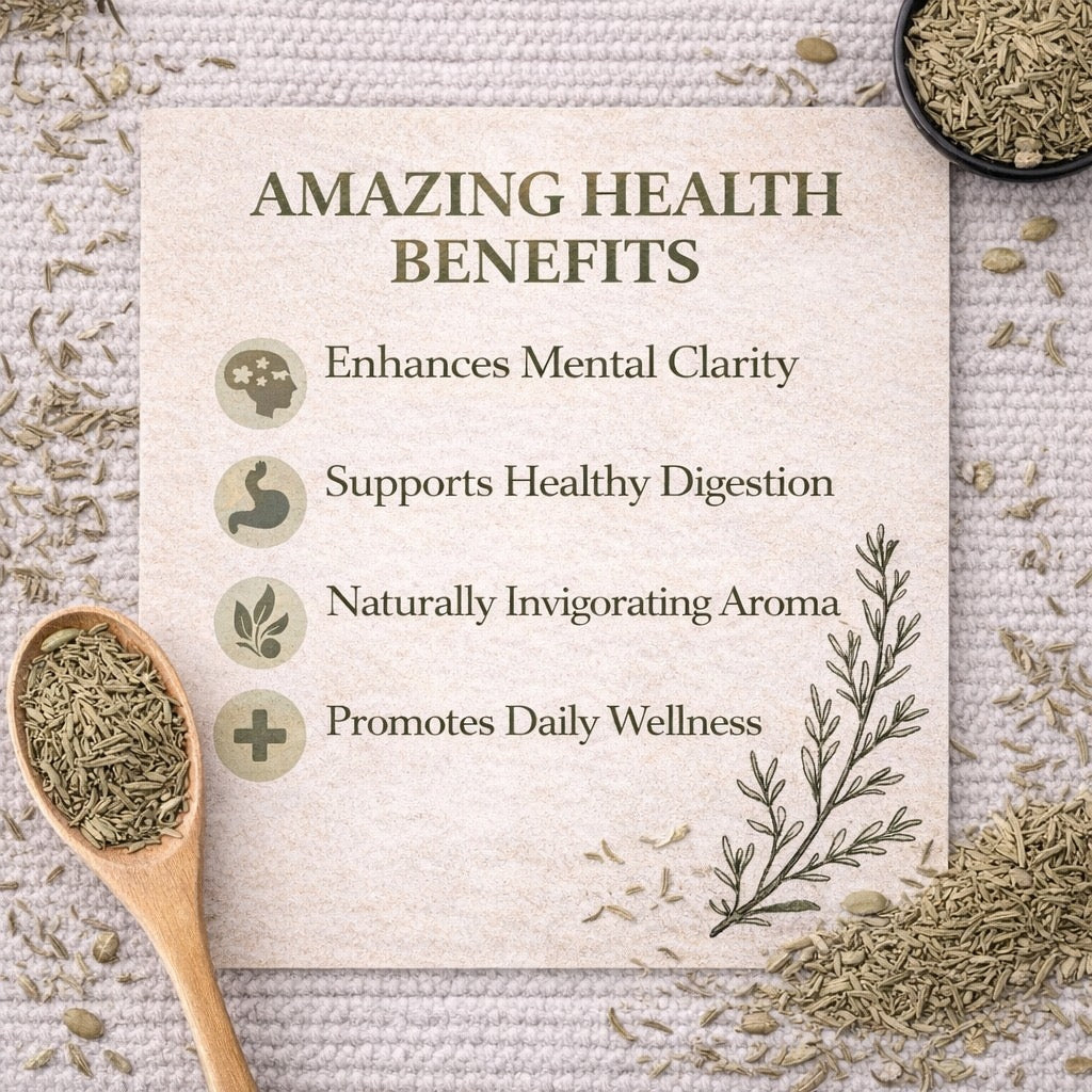 Organic Dried Rosemary Leaves
