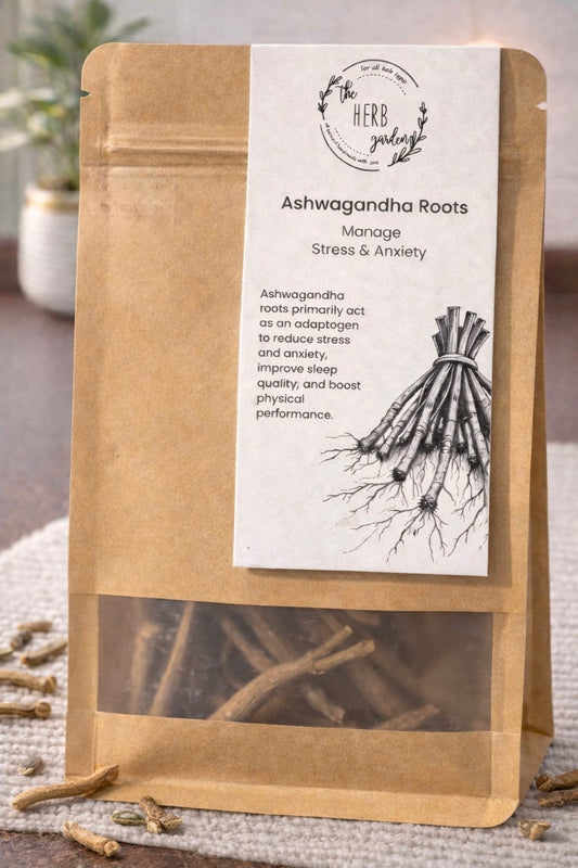 Organic Dried Ashwagandha Roots