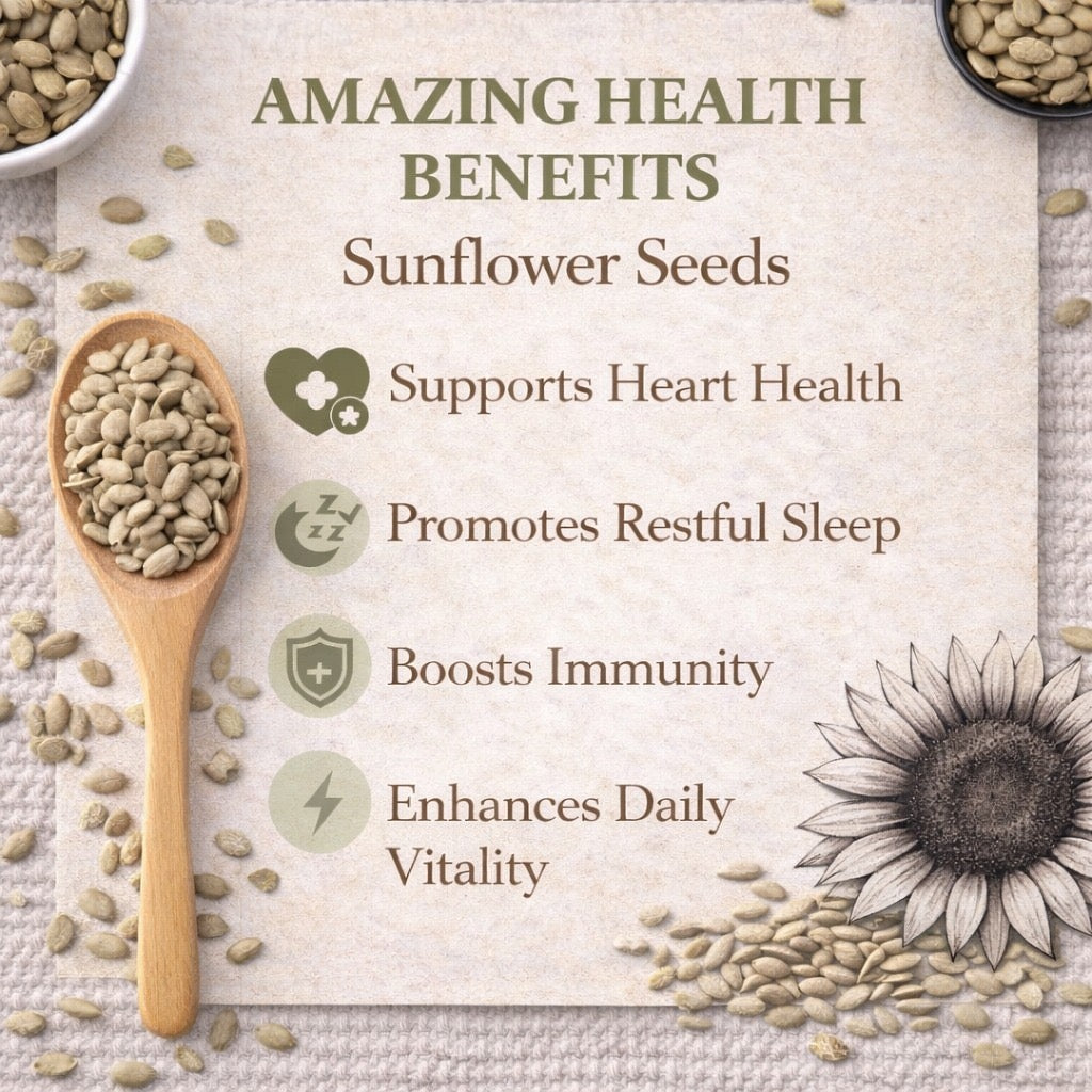 Organic Raw Sunflower Seeds