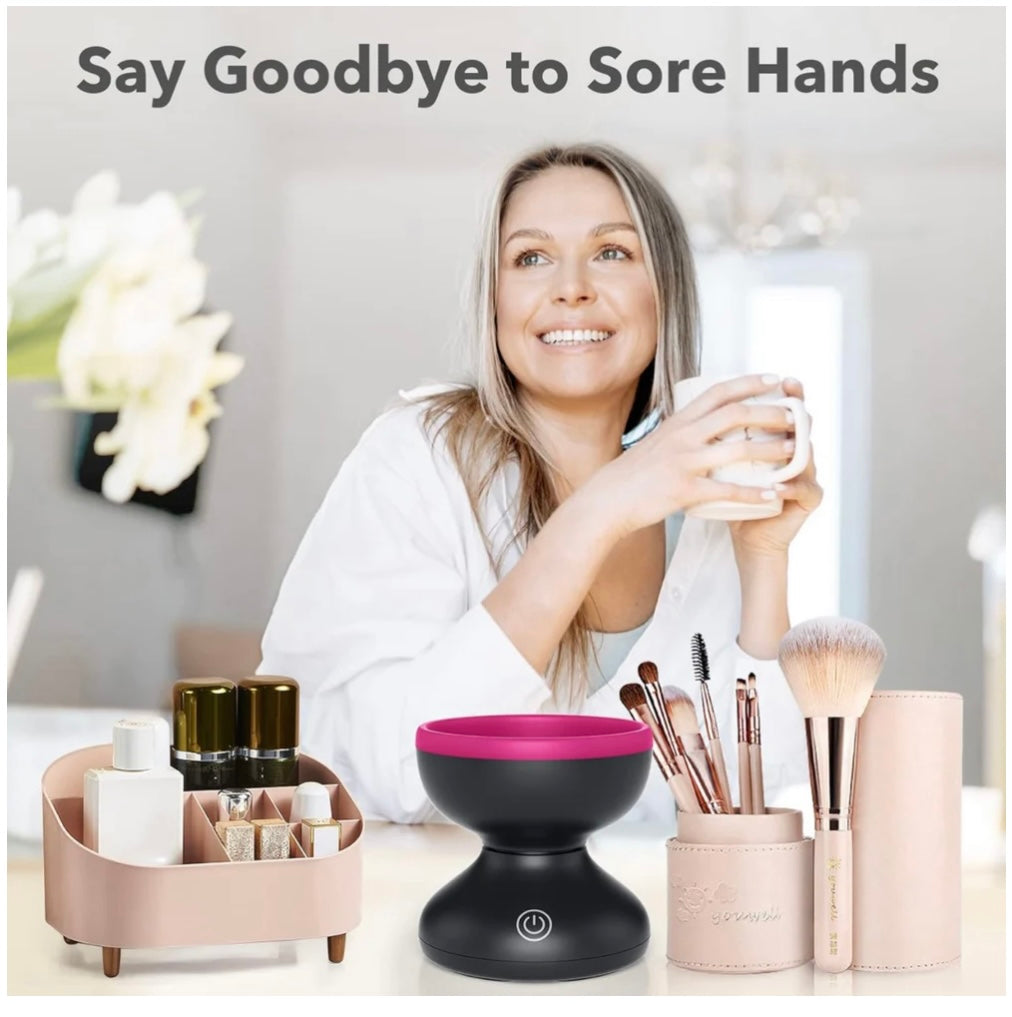 ELECTRIC MAKEUP BRUSH CLEANER MACHINE
