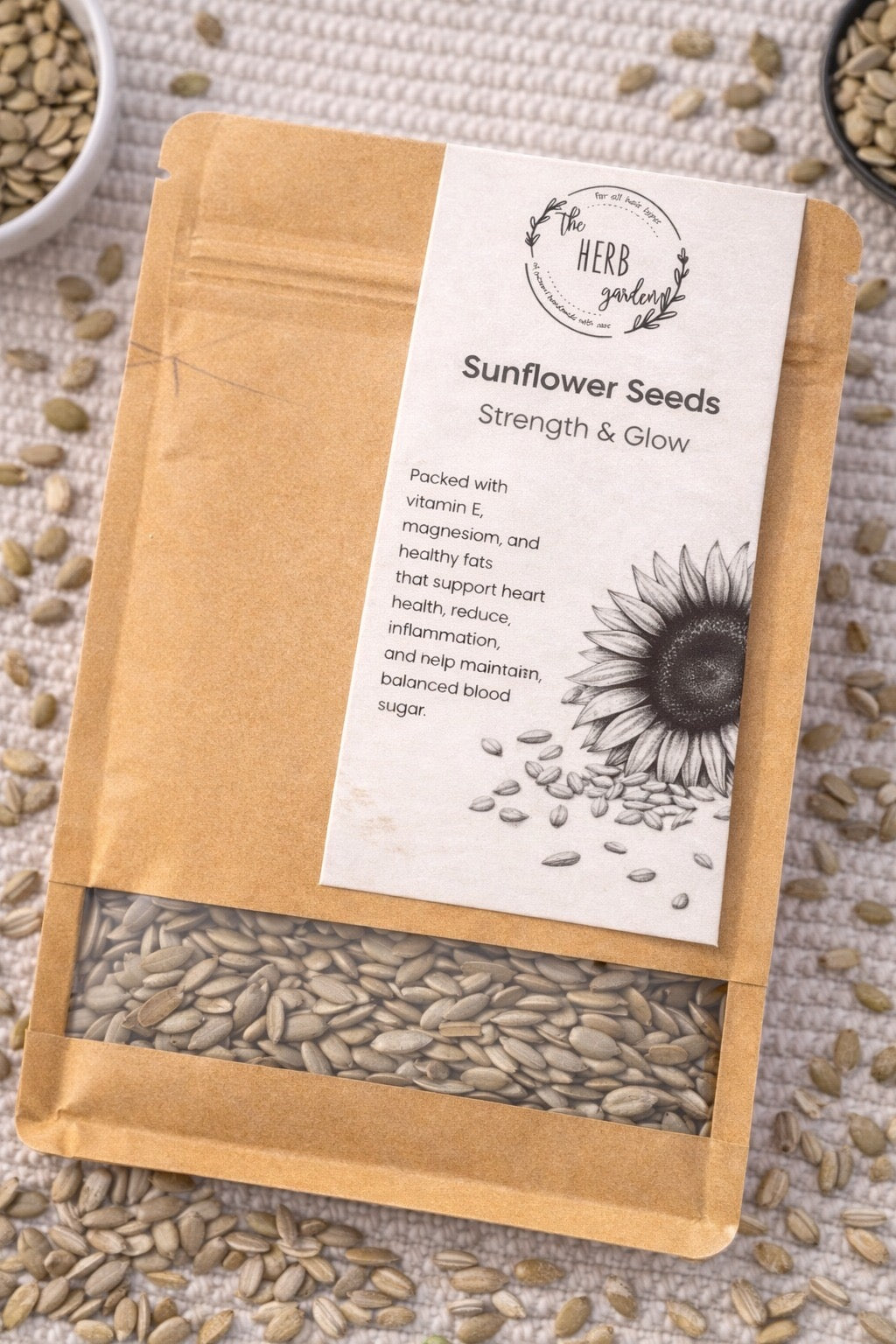Organic Raw Sunflower Seeds