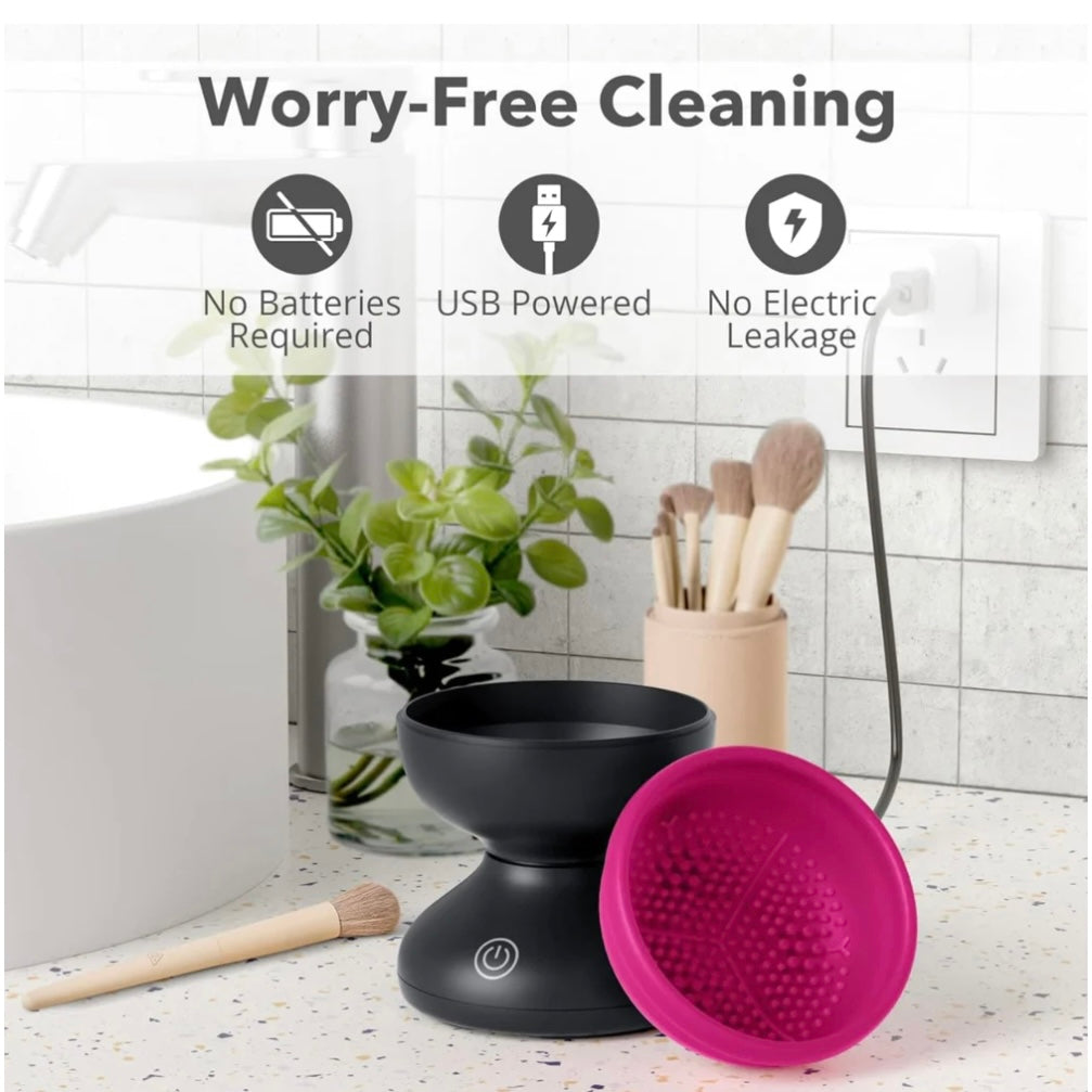 ELECTRIC MAKEUP BRUSH CLEANER MACHINE