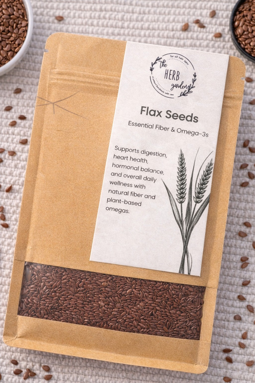 Organic Raw Flax Seeds