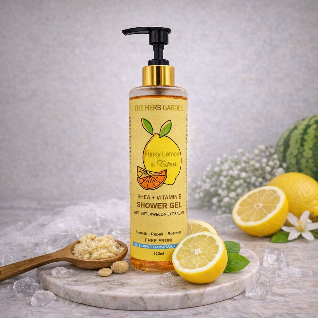 Funky Lemon And Citrus  Nourishing Vitamin E & Orange Extract Shower Gel