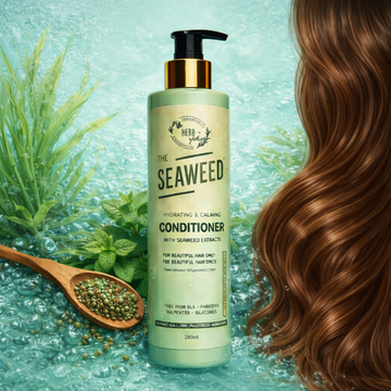 The Herb Garden Seaweed Conditioner Balancing Eucalyptus and Peppermint Argan Conditioner