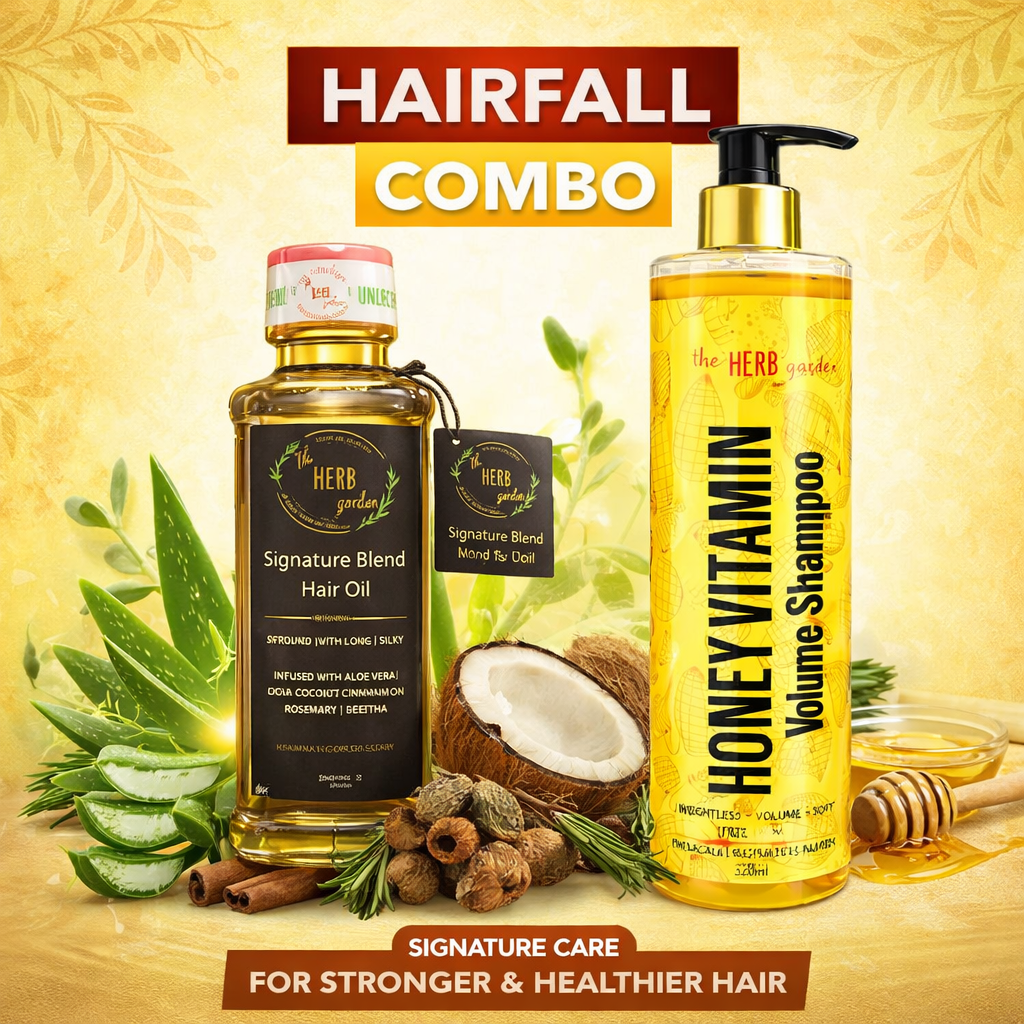 THE HERB GARDEN HAIR FALL RESCUE DUO