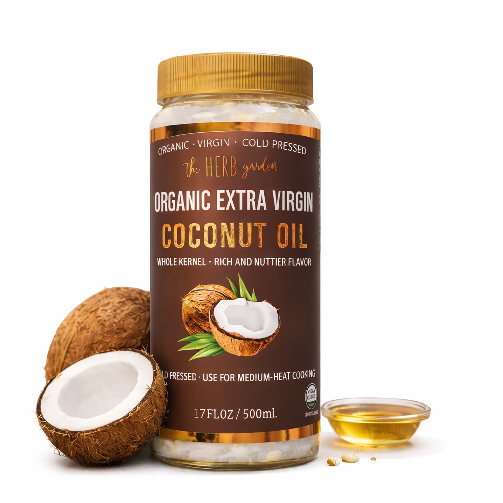 Organic Coconut Hair Oil – Deep Nourish, Strengthen Roots, Repair & Revive Hair for Soft, Shiny, Healthy Growth