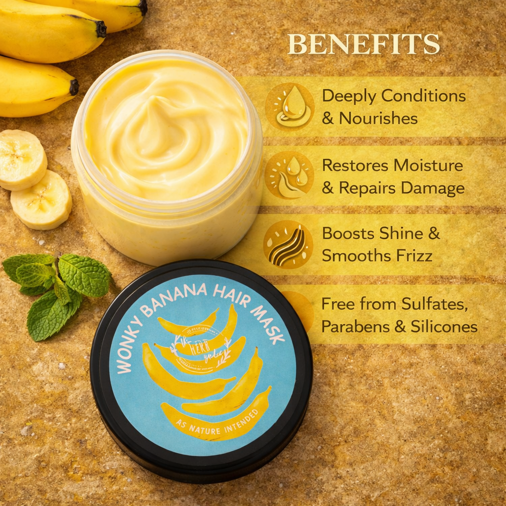 Wonky Banana Hair Mask