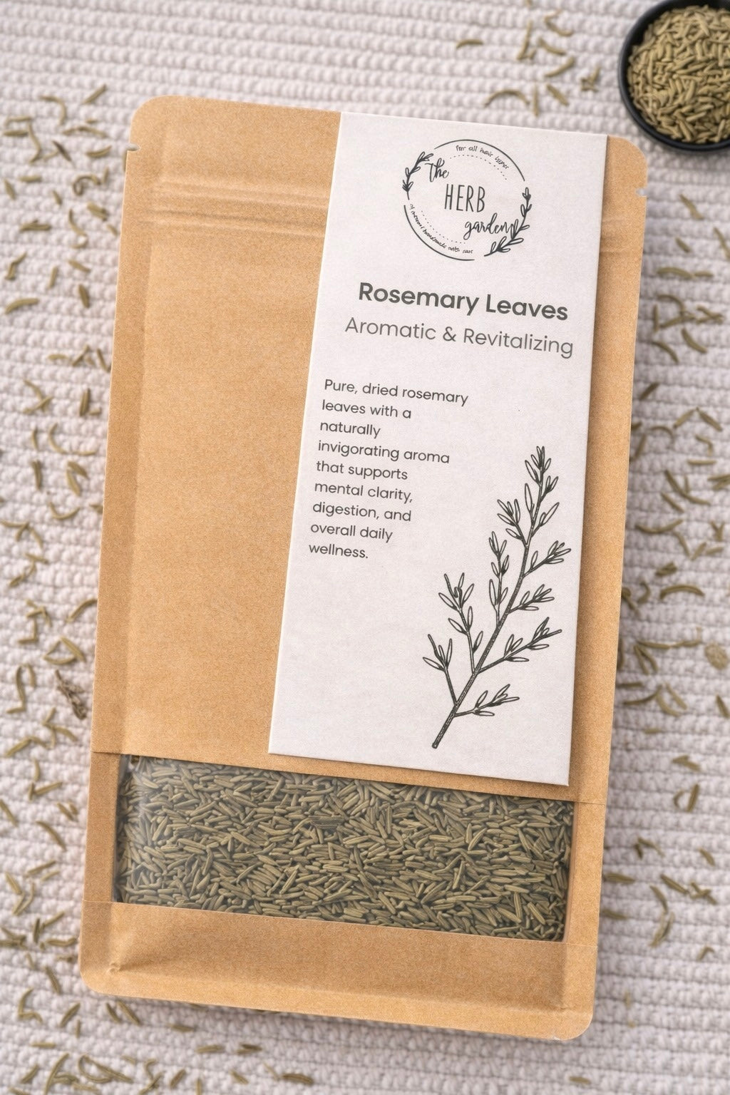 Organic Dried Rosemary Leaves