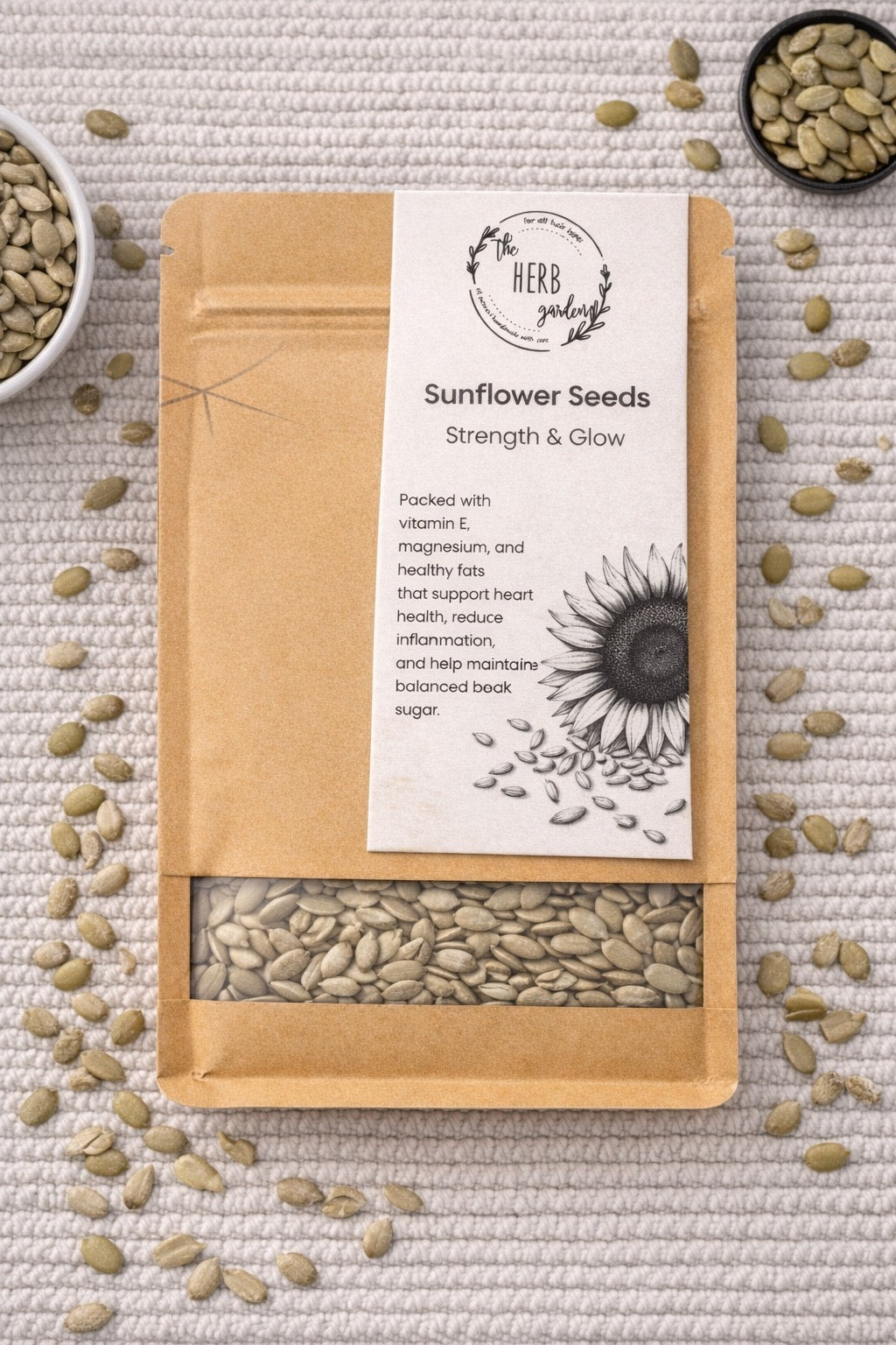 Organic Raw Sunflower Seeds