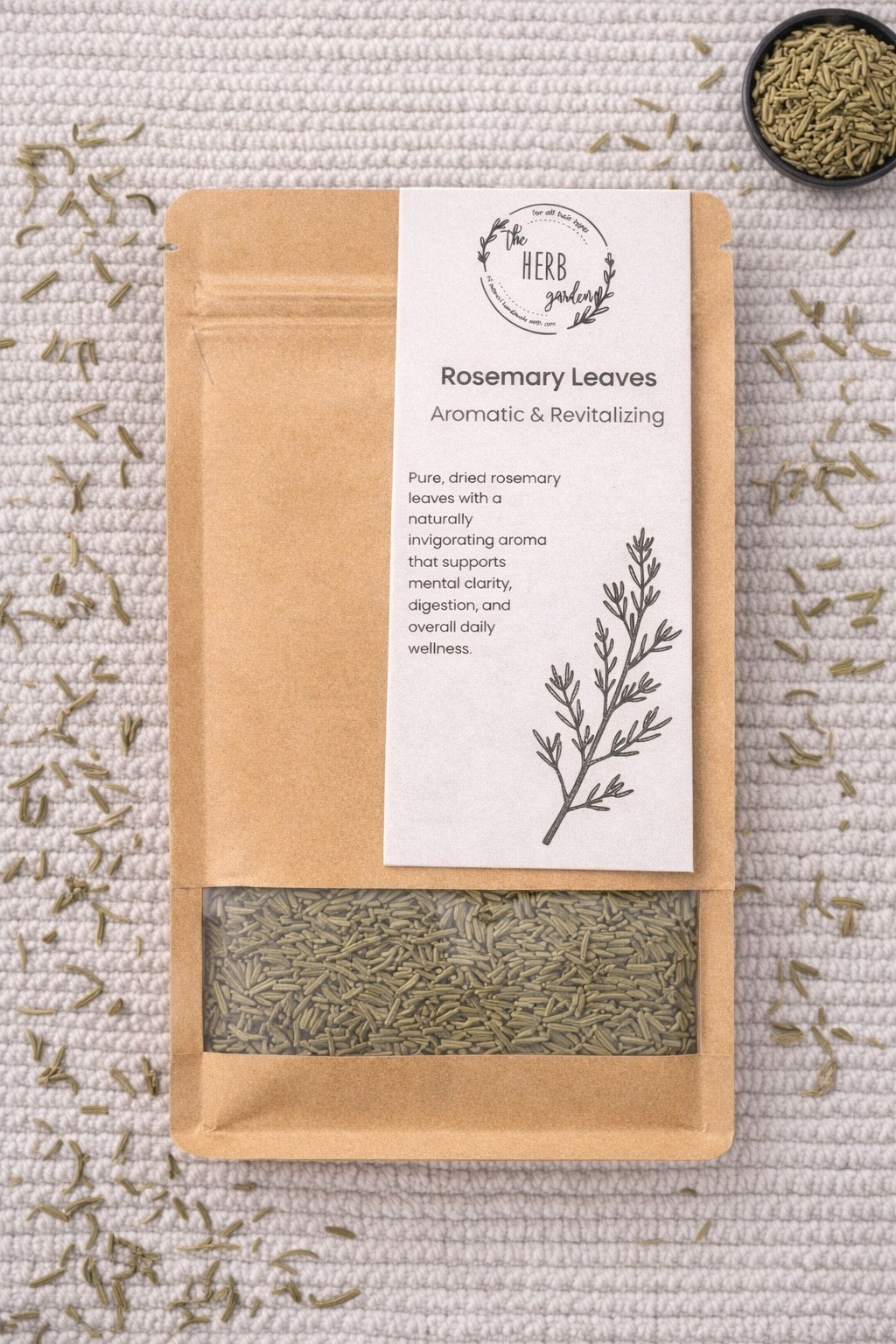 Organic Dried Rosemary Leaves