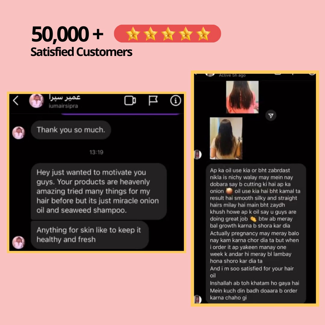 Hair Revival Set (Onion Oil + Keratin Shampoo + Gloss it Serum)