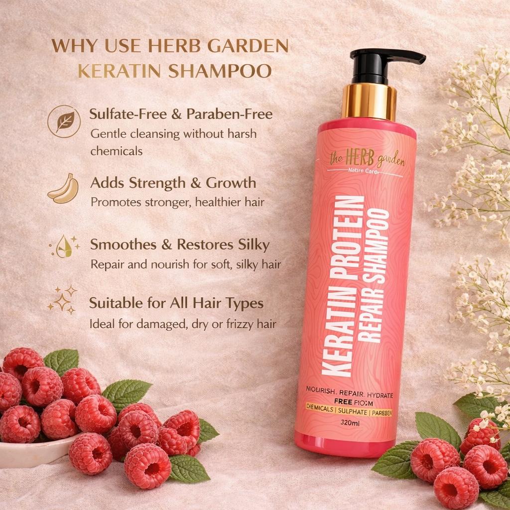 KERATIN PROTEIN ORGANIC SHAMPOO