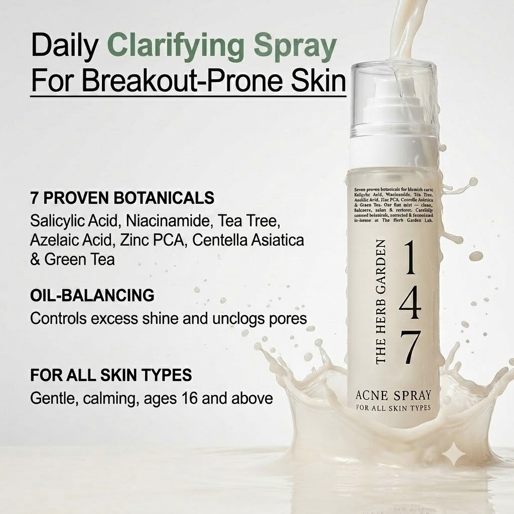 Acne Spray: Tea Tree + Salicylic Acid Clarifying Mist