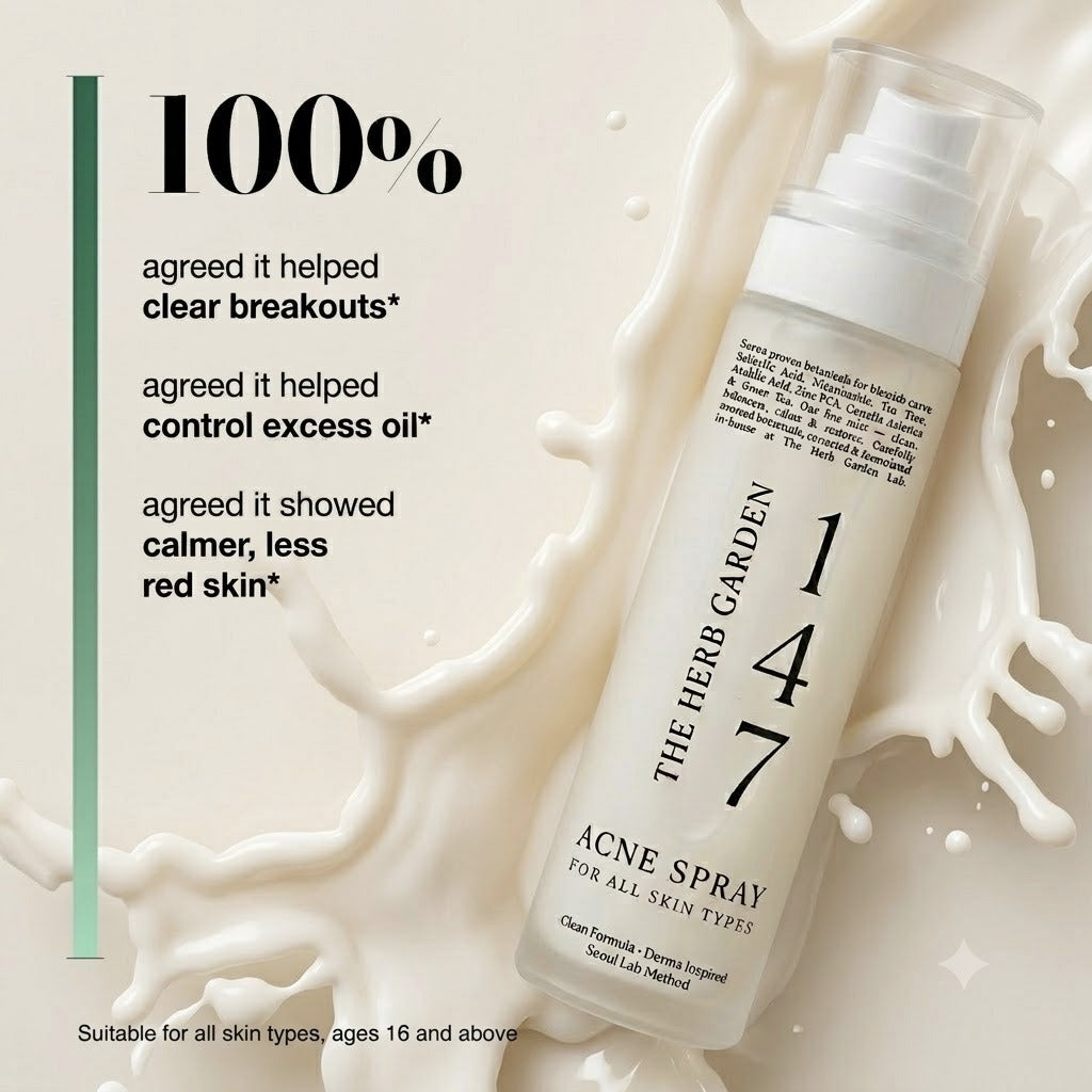 Acne Spray: Tea Tree + Salicylic Acid Clarifying Mist