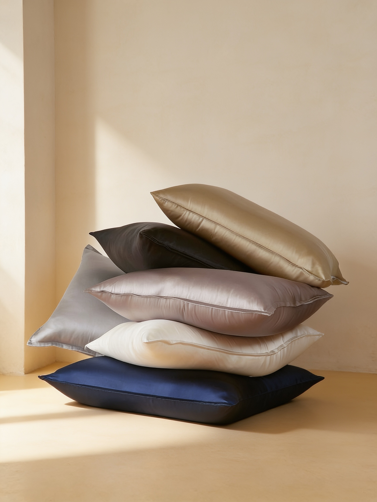 100% Pure Mulberry Silk Pillowcase Cover for Hair & Skin