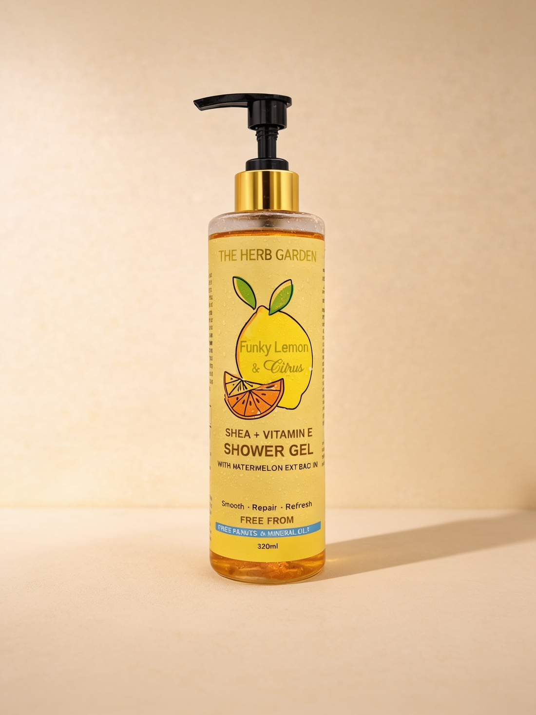Funky Lemon and Citrus Shower Gel