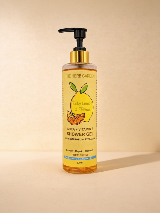 Funky Lemon and Citrus Shower Gel