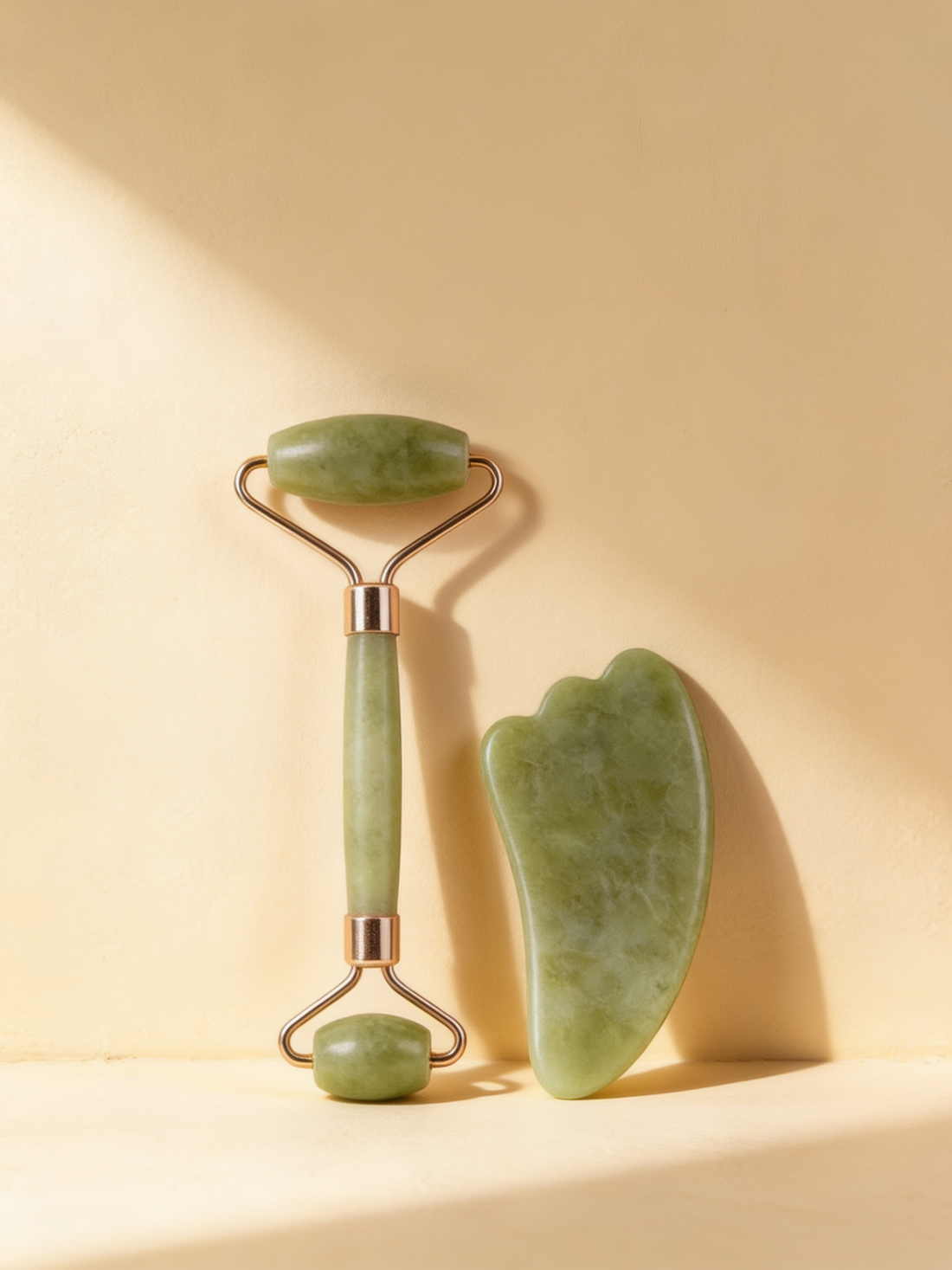 Jade Roller and Gua Sha Set