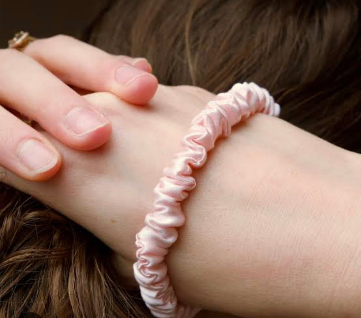 Skinny scrunchies set