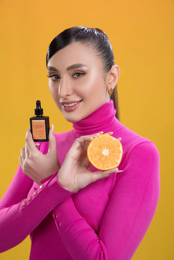 Antioxidant turmeric face serum