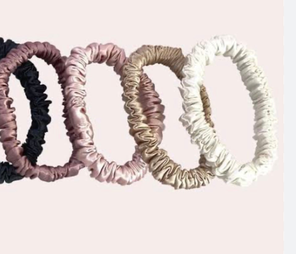 Skinny scrunchies set