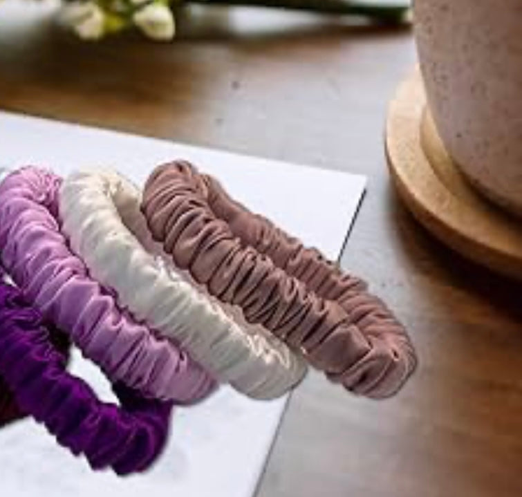 Skinny scrunchies set