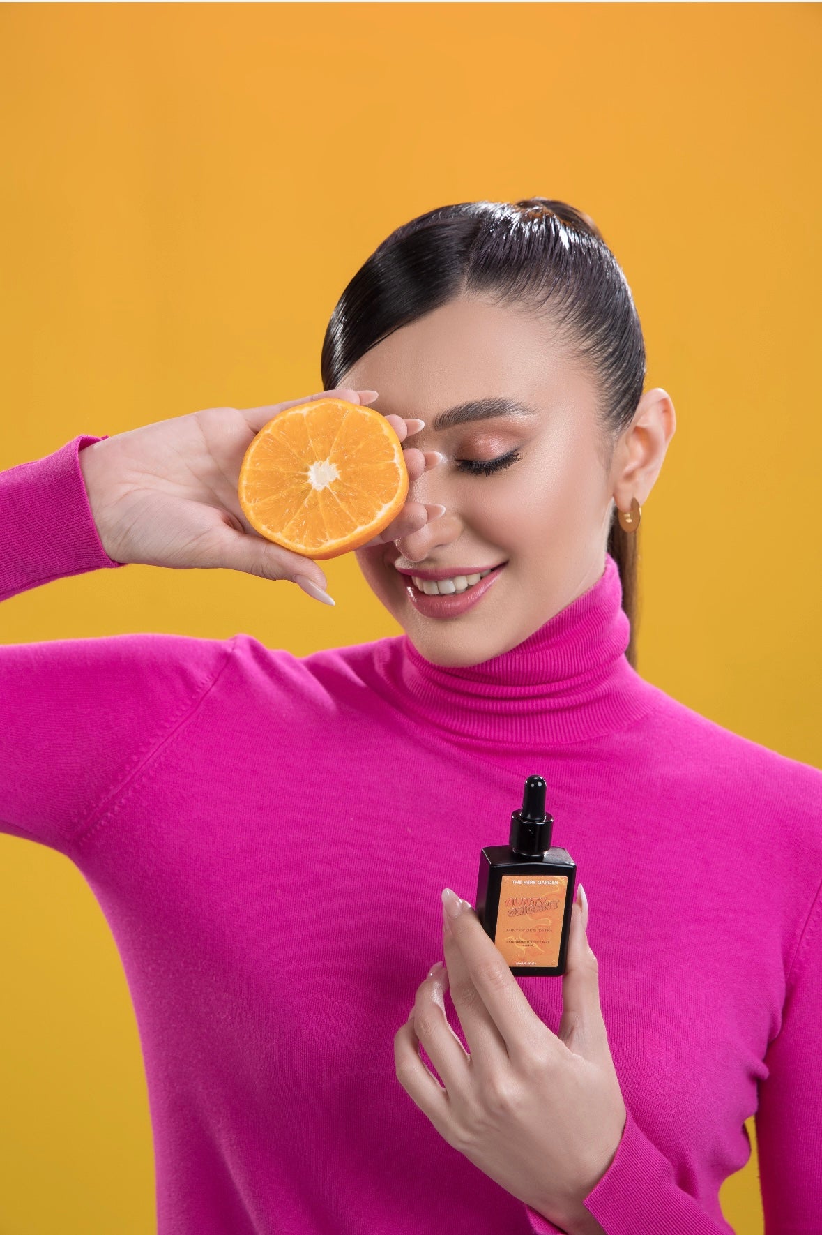 Antioxidant turmeric face serum