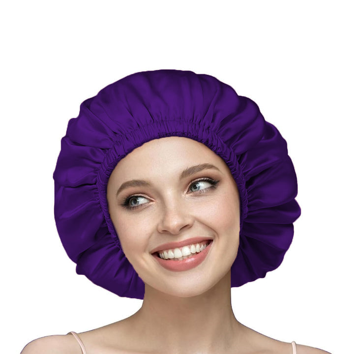Silk Bonnet Hair Protection Sleeping Cap ( 5 colors )
