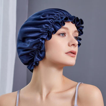 Silk Bonnet Hair Protection Sleeping Cap ( 5 colors )