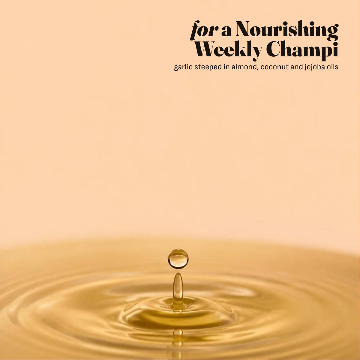 A drop of golden oil
