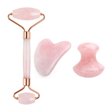 MUSHROOM ROLLER AND GUA SHA SET